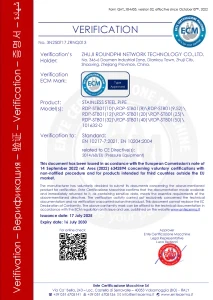 CE Certificates Approved
